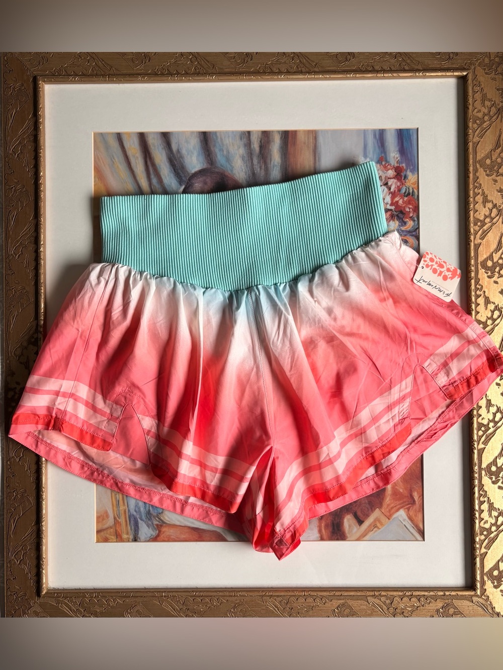 NWT FP Movement by Free People Carpe Diem Shorts In Ombré - Picture 4 of 6
